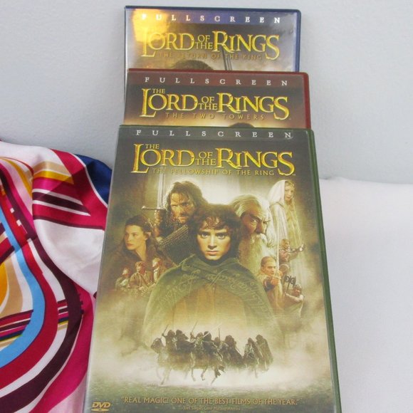 Lord Of The Rings Trilogy Fullscreen Special Edition 6 DVD Disc Set - Picture 2 of 12